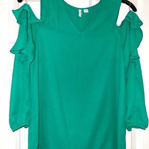 Cold-shoulder Blouse